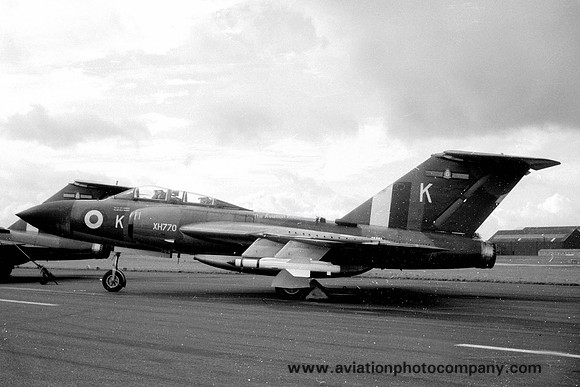 RAF 25 Squadron Gloster Javelin FAW.9 XH770/K at RAF Aldergrove (1962)