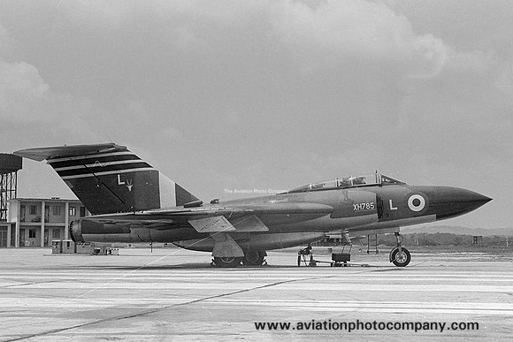 RAF 60 Squadron Gloster Javelin FAW.9 XH785/L at RAF Tengah (1965)