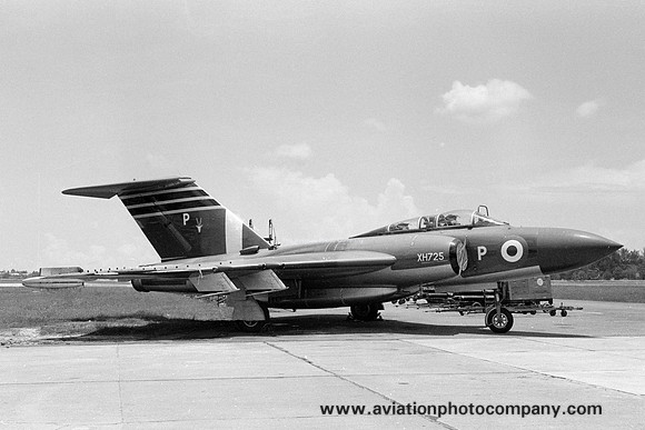 RAF 60 Squadron Gloster Javelin FAW.9 XH725/P (1965)