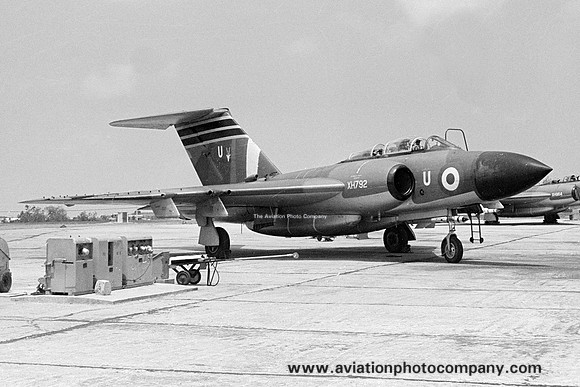 RAF 60 Squadron Gloster Javelin FAW.9 XH792/U at RAF Tengah (1965)