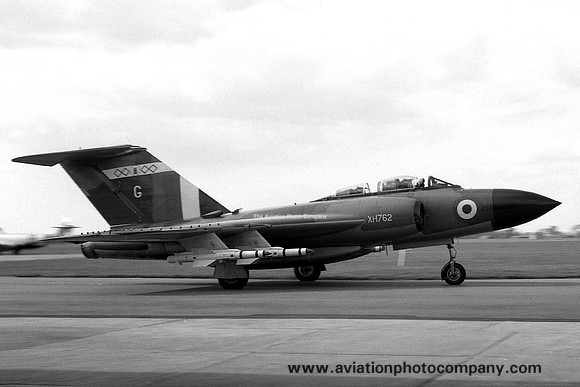 RAF 64 Squadron Gloster Javelin FAW.9 XH762/G at RAF Waterbeach (1962)