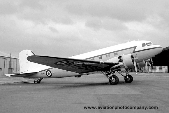 RAE Douglas C-47 Dakota KG661 at Prestwick (1971)