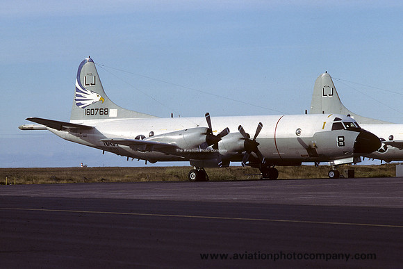 US Navy VP-23 Lockheed P-3C Orion 160768/LJ8 at Keflavik (1979)