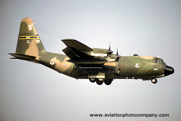USAF 435 TAW Lockheed C-130E Hercules 62-1828 (1978)