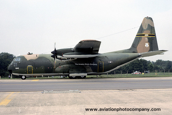 USAF Tennessee ANG 105 TAS Lockheed C-130A Hercules 54-1640 (1979)
