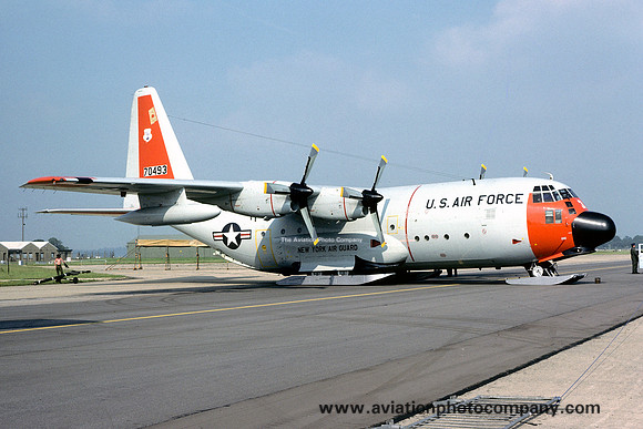 USAF New York ANG 139 TAS Lockheed C-130D 57-0493 (1979)
