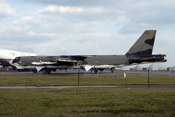 USAF 416 BW Boeing B-52G Stratofortress 58-0258 (1979)