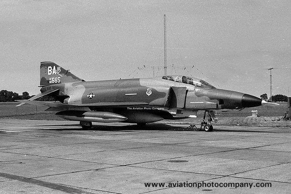 USAF 67 TRW 45 TRS McDonnell RF-4C Phantom 68-0585/BA (1973)