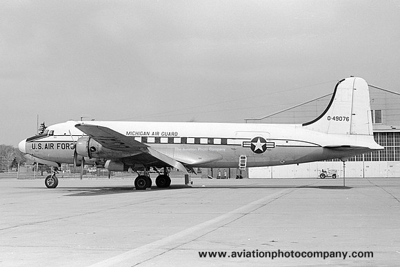USAF Michigan ANG Douglas C-54G 44-9076
