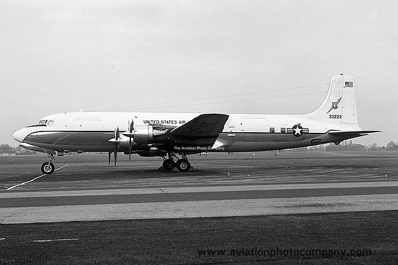 USAF Tactical Air Command HQ Douglas VC-118A 53-3223