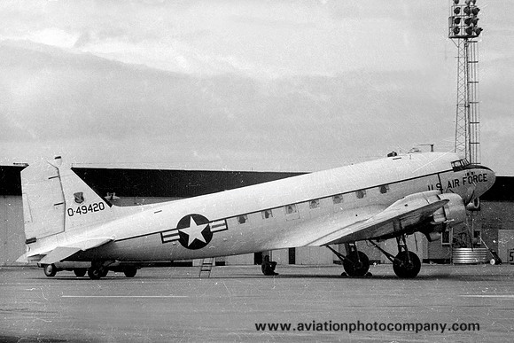 USAF Douglas C-47D Dakota 43-49420 (1970)
