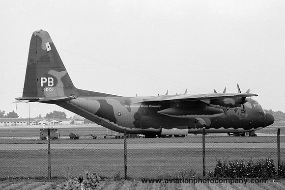 USAF 317 TAW Lockheed C-130E Hercules 63-7823/PB
