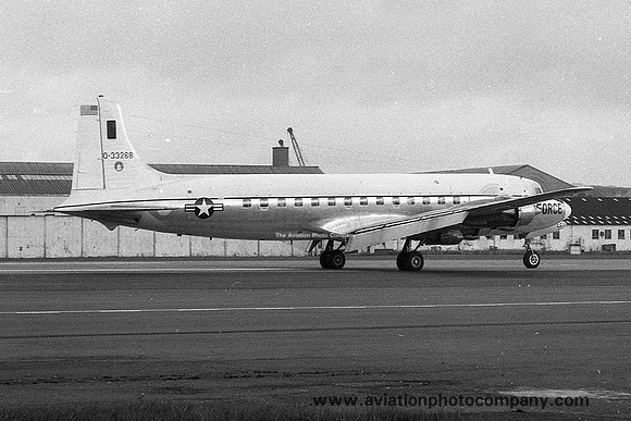 USAF 1001 ABW Douglas VC-118A 53-3268 (1965)