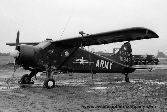 US Army Europe DHC-2 U-6A 51-16848