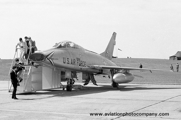 USAF 48 TFW North American F-100F Super Sabre 56-3895 (1965)