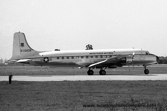 USAF HQ AFLC Douglas VC-118A 53-3239 (1971)