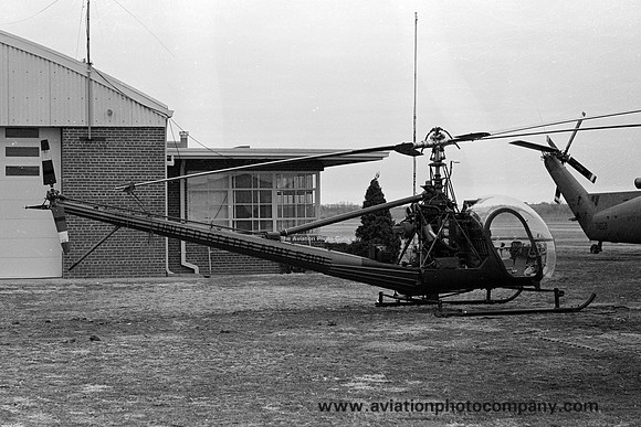 US Army Kansas National Guard Hiller OH-23C 55-4101 (1968)