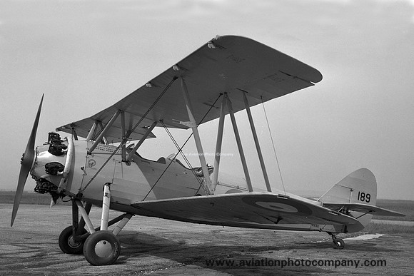 Royal Canadian Air Force Avro Tutor 189