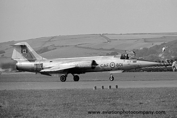 Canadian Air Force 1 CAG Lockheed F-104G Starfighter 104801 (1969)