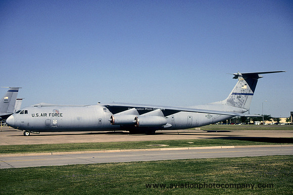 USAF 82 TTW Lockheed C-141B Starlifter 66-016 at Sheppard AFB (2001)