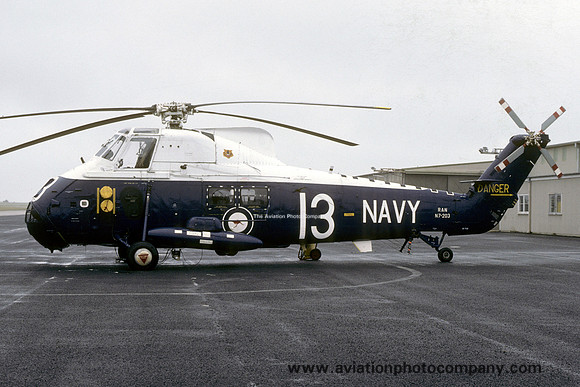 Royal Australian Navy 816 Squadron Westland Wessex 31B N7-203/13 (1986)