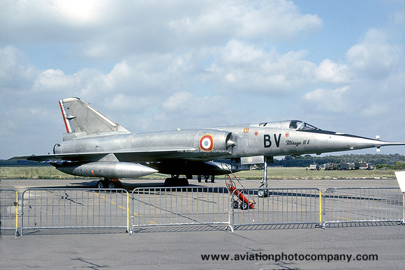 French Air Force EB93 Dassault Mirage 4A 49/BV (1976)
