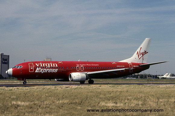 Virgin Express Boeing 737-400 OO-VJO (1999)