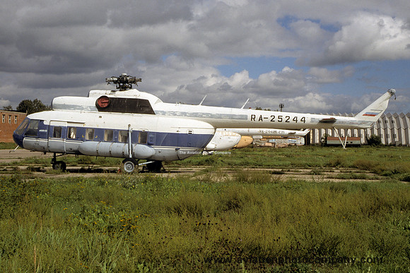 Mil Mi-8P RA-25244 stored at Myatchikovo (1999)