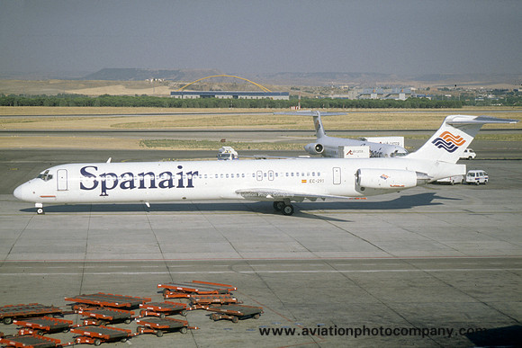 Spanair McDonnell Douglas MD-87 EC-291 (1996)