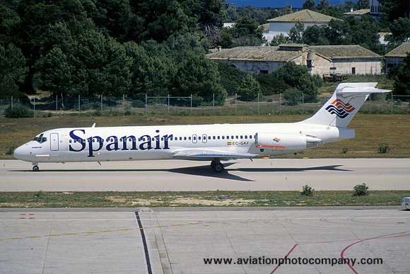 Spanair McDonnell Douglas MD-87 EC-GKF (1998)