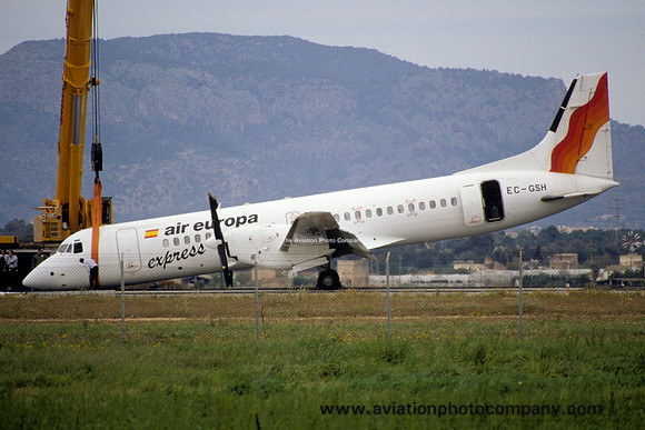 Air Europa Express BAe ATP EC-GSH crashed at Palma de Mallorca (1998)