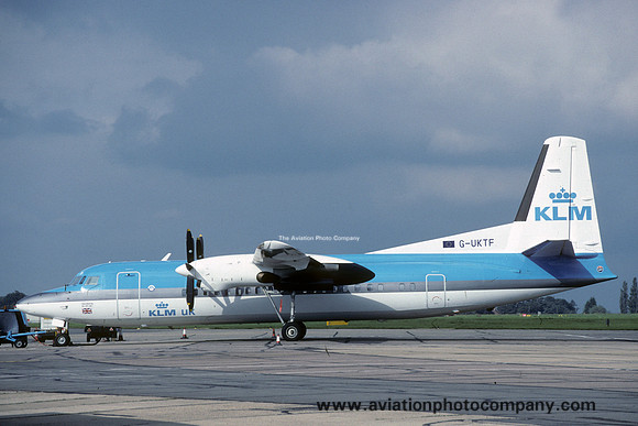 KLM UK Fokker F-50 G-UKTF (1999)