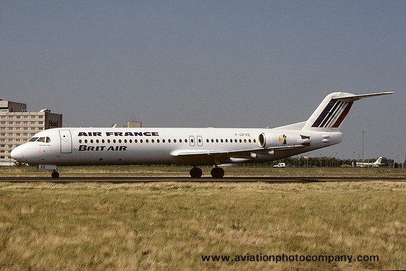 Air France by Brit Air Fokker F-100 F-GPXE (1999)