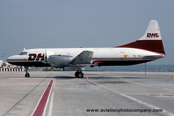 DHL Convair 580 EC-GSJ (1998)