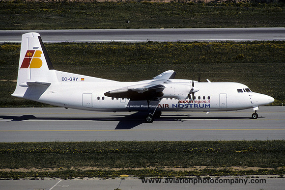Iberia Regional/Air Nostrum Fokker F-50 EC-GRY (1998)