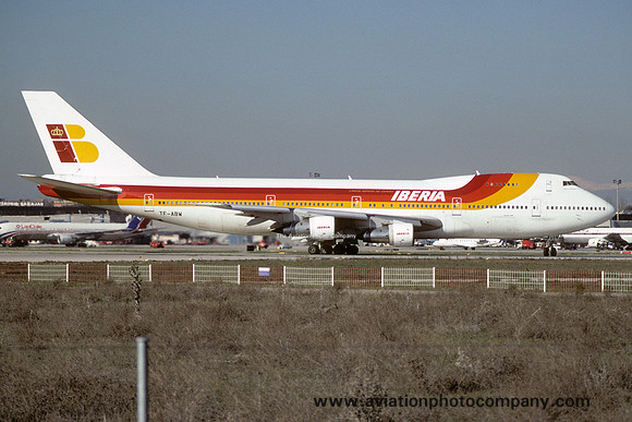 Iberia Boeing 747-100 TF-ABW (1997)