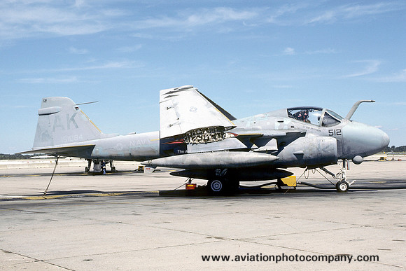 US Navy VA-55 Grumman A-6E Intruder 161084/AK-512 (1985)