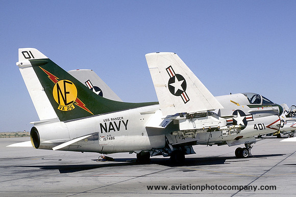 US Navy VA-25 LTV A-7E 157486/NE-401 (1971)