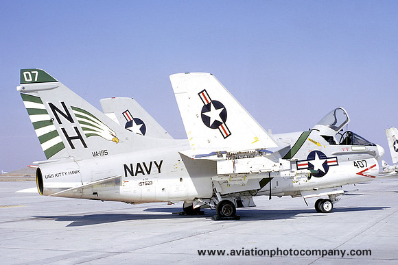 US Navy VA-195 LTV A-7E 157523/NH-407 (1971)