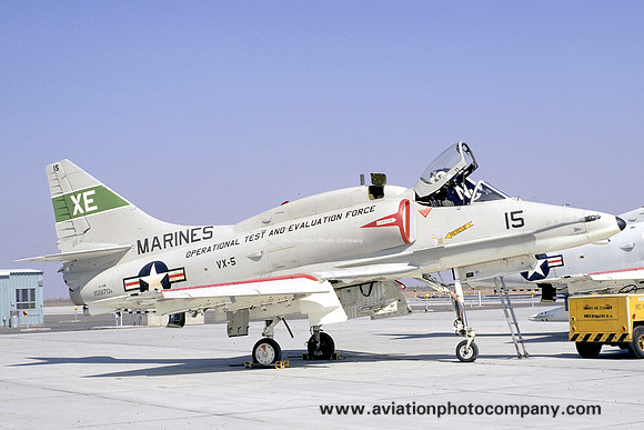US Navy VX-5 Douglas A-4M Skyhawk 158170/XE-15 (1971)