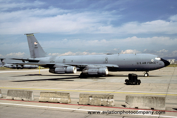 USAF Washington ANG 141 ARS Boeing KC-135E 57-2600 at Rhein Main (1998)