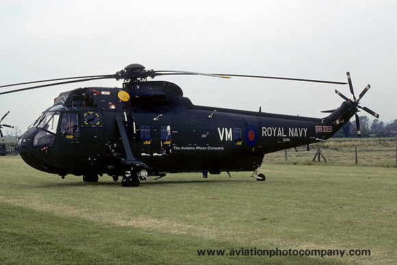 Royal Navy 846 Squadron Westland Sea King HU.4 ZA295/B-VM (1980)