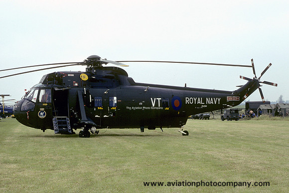 Royal Navy 846 Squadron Westland Sea King HU.4 ZA294/B-VT (1980)