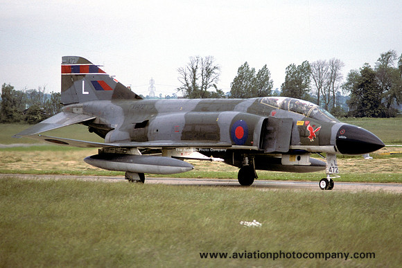 RAF 23 Squadron McDonnell F-4M Phantom FGR.2 XV472/L (1977)