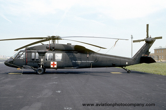 US Army 236 Med Co Sikorsky UH-60A 86-24551 (1990)