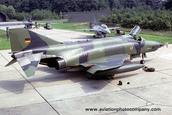 West German AF AKG51 McDonnell RF-4E Phantom 35+06 (1985)