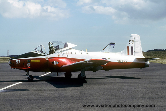 RAF CFS Hunting Jet Provost T.5A XW429/57 (1980)
