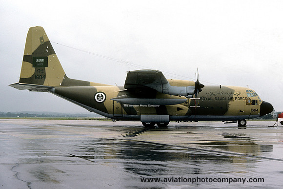 Royal Saudi AF 16 Squadron Lockheed C-130H Hercules 1604 (1979)