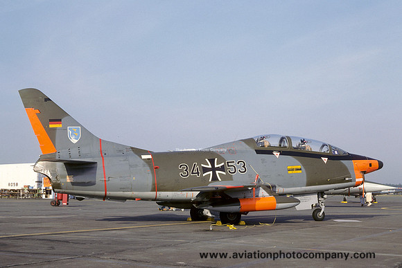 West German AF LeKG43 FIAT G-91T 34+53 (1979)