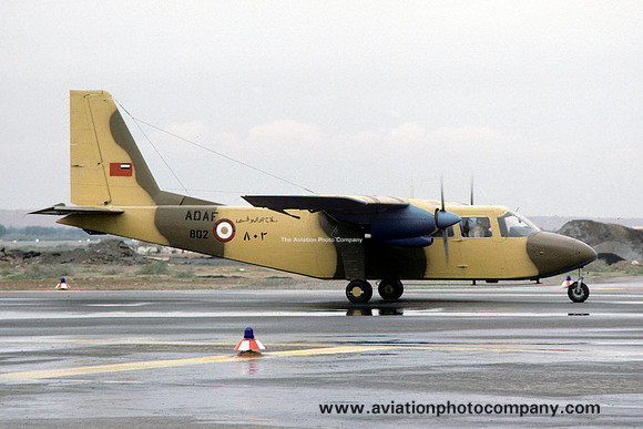 Abu Dhabi AF BN-2 Islander 802 (1976)